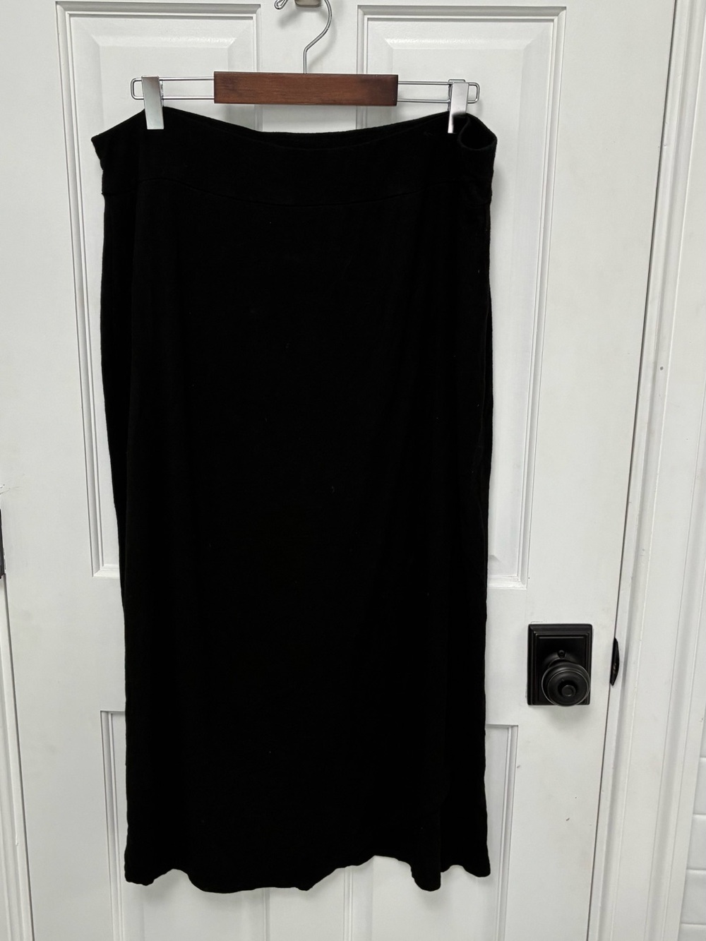 Habitat Soft Black Maxi Knit Skirt